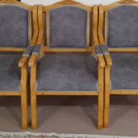 ۳عددمبل تک نفره روکش عوض شدرنگ طوسی.بدون هیچ مشکلی