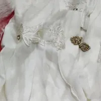 پارچه چادر سفید/مانتو شلوار