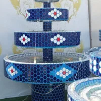 آبنما کاشیکاری سنتی حوض سرامیکی فرشتگان بتنی|مصالح و تجهیزات ساختمان|آستارا, |دیوار