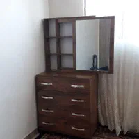 دراور آینه دار و میزآرایش ریلی|جاکفشی، کمد، دراور|کرج, خرمدشت|دیوار