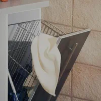 سبد رخت چرک توکار کابینت، سوپری رخت چرک شیبدار|لوازم نظافت|تهران, شهرک آزادی|دیوار