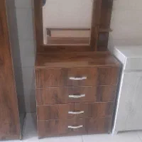دراور چهار کشو آیینه دار / میز آرایش/ کیان چوب|جاکفشی، کمد، دراور|اصفهان, ملک‌شهر|دیوار