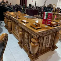 مبلمان کلاسیک اداری میزگرجی نیمست کلاسیک|دفتر کار|تهران, شهرک ولیعصر جنوبی|دیوار