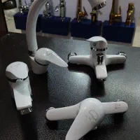 شیرآلات سفید کروم مدل آترین 5سال گارانتی|مصالح و تجهیزات ساختمان|قزوین, |دیوار