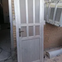دو عدد درب آلومینیومی