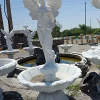 آبنما مجسمه دار بتن گلاس سنگین مقاوم ویلایی فواره|مصالح و تجهیزات ساختمان|آستارا, |دیوار