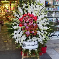 تسلیت تاج گل سبد گل گلایل طبیعی ترحیم افتتاحیه|گل و گیاه طبیعی|تهران, خاوران|دیوار