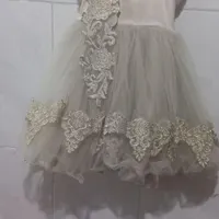 دوتا لباس عروسی بچه گانه ۳تا ۷ساله|کفش و لباس بچه|گلستان (تهران), |دیوار