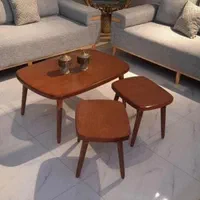 بلوط عسلی.جلومبلی میزعسلی بلوط|مبلمان خانگی و میز عسلی|خرمآباد, |دیوار