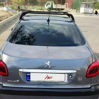 206 صندوقدار  sd206v20 خاکستری متالیک|خودرو سواری و وانت|تهران, ویلاشهر|دیوار