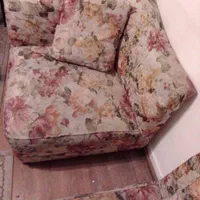 مبلمان تک نفره حالت کنج وتکی دوعدد|مبلمان خانگی و میز عسلی|تهران, جنت‌آباد مرکزی|دیوار