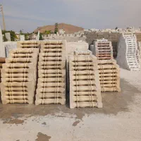 نرده سنگی طبیعی گردو چهارگوش