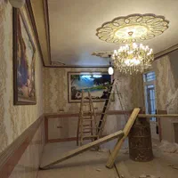 ف ونصب کاغذدیواری پوستر ۳بعدی نقاشی ساختمان ویلا|خدمات پیشه و مهارت|چابهار, |دیوار