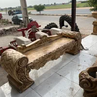 نیمکت شاه نشین صندلی مقاوم میز بتنی