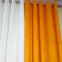 کارگاه تولیدی پنل پرده پانچ مخمل شانل (آسان نصب)|پرده، رانر، رومیزی|اصفهان, احمدآباد|دیوار