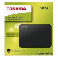 هارد اکسترنال توشیبا 500 گیگابایت گارانتی اصلی