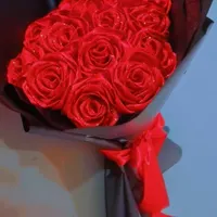 گل رز ربانی|گل مصنوعی|رشت, گیل|دیوار
