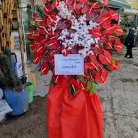 تاج گل فانتزی برای نمایشگاه های تهران|گل و گیاه طبیعی|تهران, آهنگ|دیوار