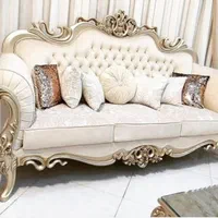 مبل سلطنتی استیل سفید