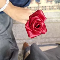 گل جاودانه‌ ای روبانی|گل مصنوعی|فولادشهر, فولادشهر|دیوار