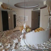 گچکاری خورده کاری( بازسازی تخریب )آرک اوپن شومینه|خدمات پیشه و مهارت|کرج, گوهردشت|دیوار