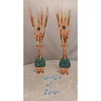 گلدان مس و فیروزه کوبی|صنایع دستی و سایر لوازم تزئینی|تهران, مشیریه|دیوار