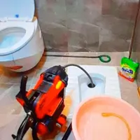 لوله بازکنی آب وفاضلاب بادستگاهای فنربرقی وپمپ