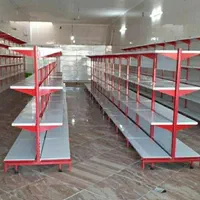 عرضه وفروش قفسه دیوار کوب وسط فروشگاهی