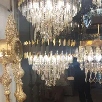 لوستر  نگین خلیلی|لوستر و چراغ آویز|علی‌آباد کتول, |دیوار