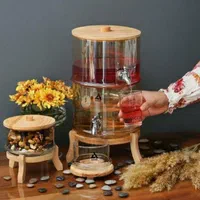 کلمن شیشه ای دوطبقه