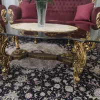 مبل کلاسیک ۹ نفره و به همراه بوفه و ساعت ایستاده|مبلمان خانگی و میز عسلی|تهران, شهرک تختی|دیوار