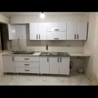 کابینت اشپزخانه به همراه لوازم آماده نصب کد 4000|مصالح و تجهیزات ساختمان|رشت, معلولین|دیوار