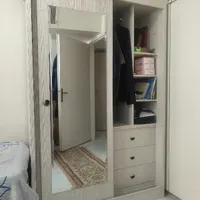کمد آینه دار همراه با جا کفش و آویز و کشو