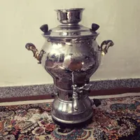 سماور ۵ لیتری تمام استیل سالم
