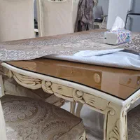 مبلمان استیل ۷نفره وناهارخوری ۶نفره|مبلمان خانگی و میز عسلی|کرج, کارخانه قند|دیوار