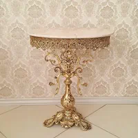 کنارسالنی میزتلفن میزتلفن شاخکی آبکاری برنز|صنایع دستی و سایر لوازم تزئینی|مشهد, طلاب|دیوار