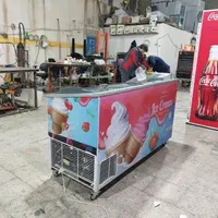 انواع یخچال ویترینی فالوده یخ در بهشت فریزر gfh|فروشگاه و مغازه|بندرعباس, |دیوار