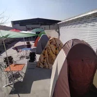 چادر مسافرتی چتر الاچیق برزنتی چادرمسافرتی کرمی|کوهنوردی و کمپینگ|تهران, خلیج فارس|دیوار