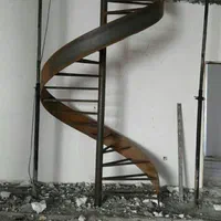 پله معلق، گرد، باکس وسط، استیل|مصالح و تجهیزات ساختمان|پردیس, |دیوار