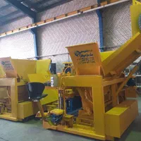 خلاطه دستگاه آجر زن میکسر بلوک زنی کفپوش جدول