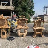 باربیکیو بتنی فرشتگان منقل کباب پز سنگین مسلح|مصالح و تجهیزات ساختمان|یزد, |دیوار