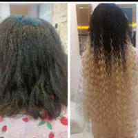 اکستنشن تخصصی مو  طبیعی و الیاف روس به روش میکرو|خدمات آرایشگری و زیبایی|شیراز, معالی‌آباد|دیوار