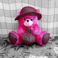 عروسک متوسط خرس کلاه کیسه دار قرمز ولنتاین|اسباببازی بچه|تهران, بهمن یار|دیوار