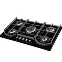 اجاق گاز توکار صفحه جدید ۵شعله شیشه مدل j10|اجاق گاز و لوازم برقی پختوپز|رشت, رشتیان|دیوار