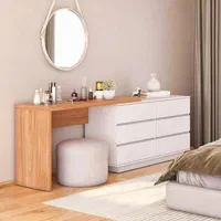دراور و میز متصل، میز تحریر، میز آرایش