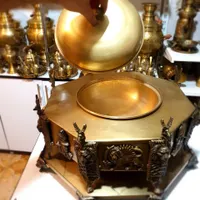 کوره بزرگ منقل سماوری برنجی ذغالی|کلکسیون اشیاء عتیقه|کرمان, |دیوار