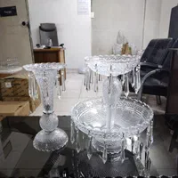 لاستر(ظرف میوه ) کریستالی همراه آویز|لوستر و چراغ آویز|تهران, بهارستان|دیوار