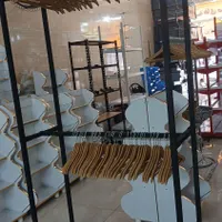 رگال لباس/قفسه چوبی/شلف چوب و پروفیل|فروشگاه و مغازه|رشت, جانبازان|دیوار