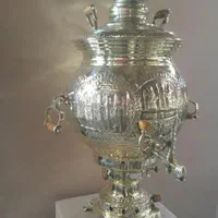 سماور طلایی ونقره ای|سماور، چای‌ساز، قهوه‌ساز|تهران, پامنار|دیوار