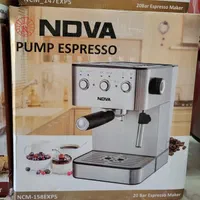 اسپرسو ساز NOVA مدل 158 تمام استیل 20 بار قهوه ساز|سماور، چایساز، قهوهساز|یزد, |دیوار